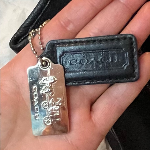 COACH 26224 Madison Phoebe Shoulder Bag | Black Refined Pebbled Leather - Picture 5 of 16